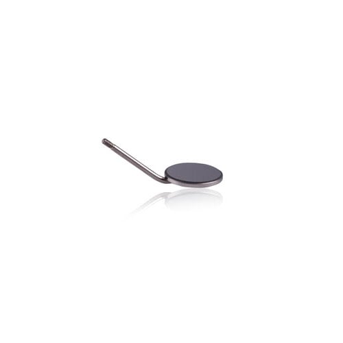 Dental City Stainless Steel Mouth Mirror Heads, #4 Simple Stem, Front Surface, 12/Box