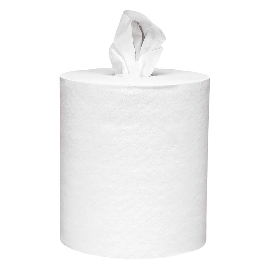 Kimberly-Clark Scott Essential Roll Control Center-Pull Towels, 8" x 12", White, 700/Roll, 6 Rolls/Carton, 01032