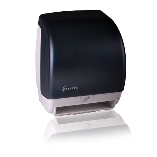 Alwin Electra 245 Touchless Automatic Roll Towel Dispenser, Black