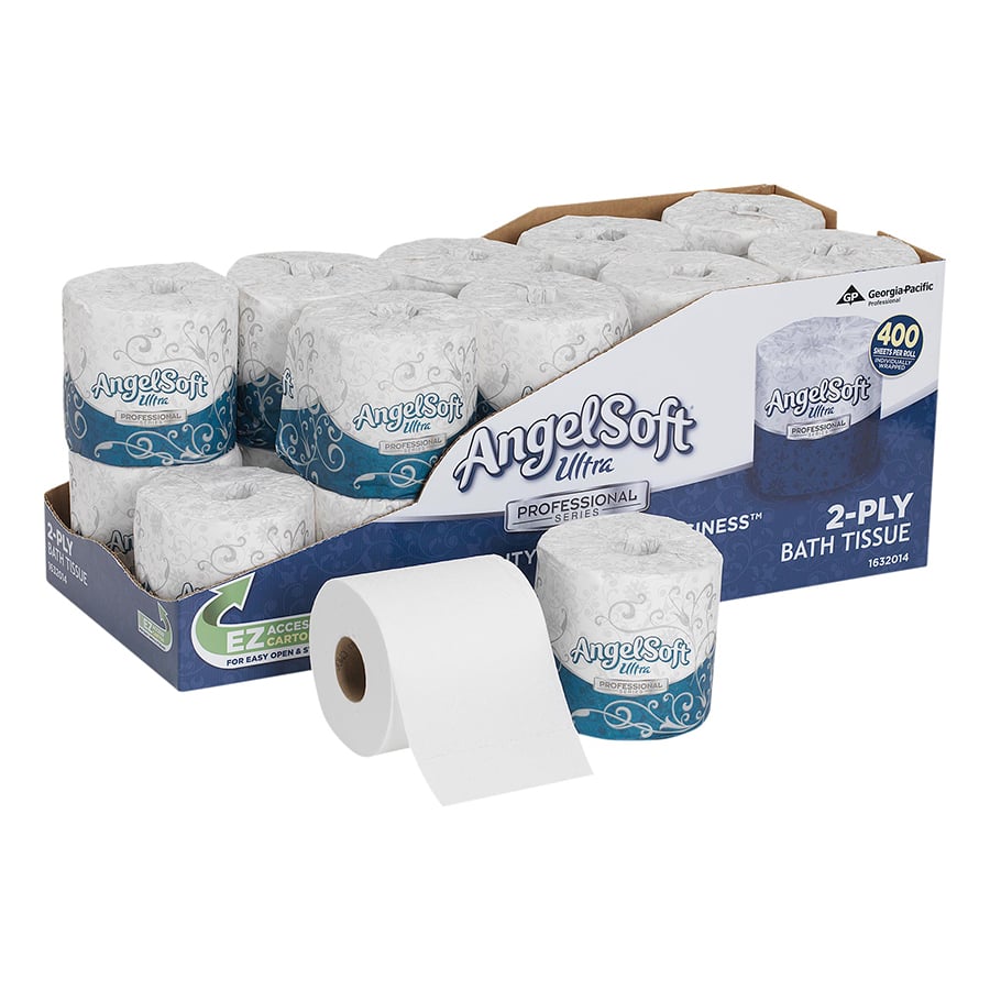 Georgia Pacific Angel Soft Ultra Premium Bathroom Tissue, 20 Rolls/Pack