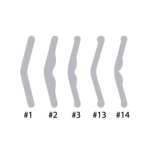 Choice Tofflemire Type Matrix Bands, Size #3, 0.002" Thick, 144/Pack