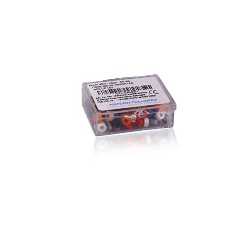 Pulpdent Code Rings, Black, Standard, Silicone, 50/Box