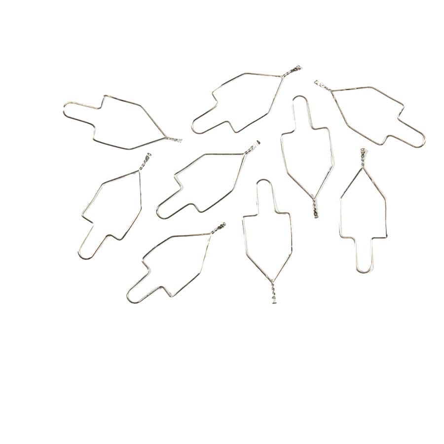 Ortho Corp Preformed Ligature Ties, Shorty, 0.10, 500/Pack, 906105