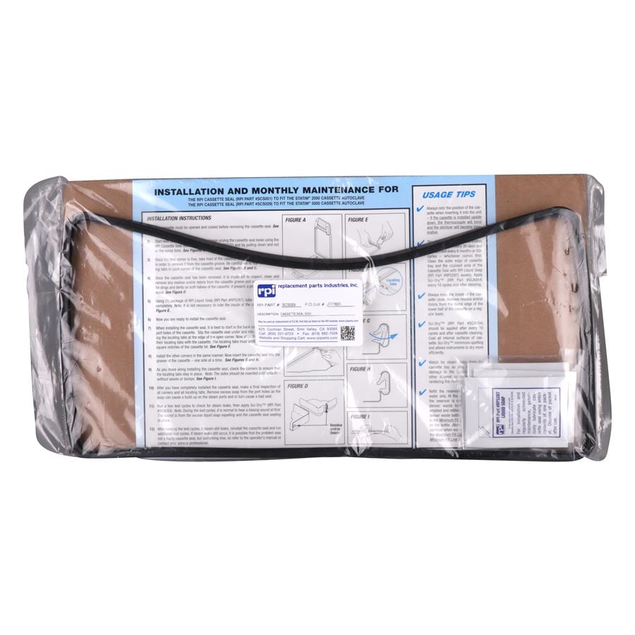 SciCan Statim 5000 Cassette Type Gasket Seal, 1700302