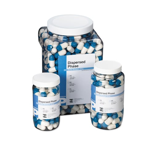 Zenith Premium Dispersed Phase Amalgam Alloy Capsules, Fast Set, 2 Spill (600 mg), 500/Bx, #61025