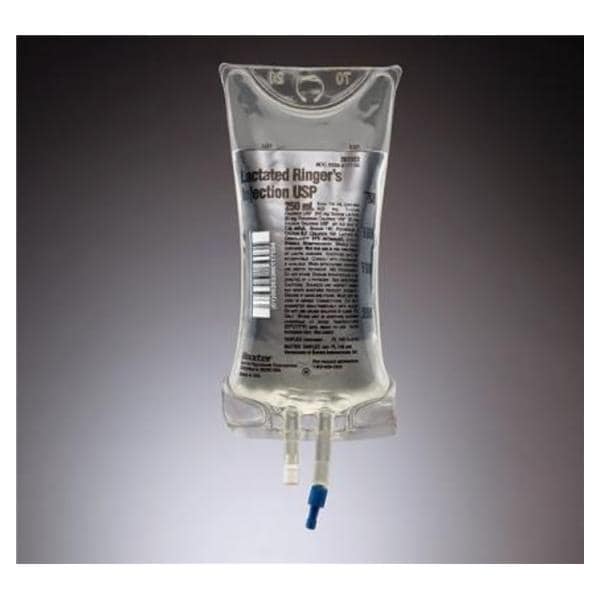 Lactated Ringer's Injection USP 250 ml Viaflex Plastic Container, 36/Case, 2B2322Q-CASE
