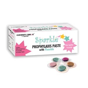 Sparkle Prophy Paste with Xylitol, Coarse, Berrylicious Assorted (Blueberry, Raspberry, Strawberry), Unit Dose Cups, 200/Box, UPCB