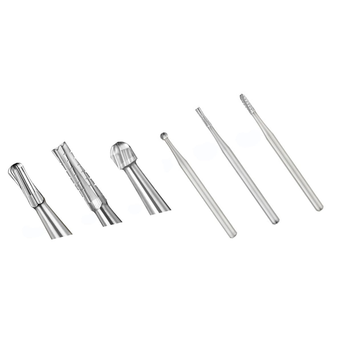 Cargus International Carbide Bur FG 557 SS Straight Fissure Crosscut, 100/Pk