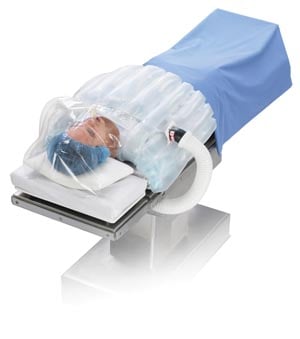 3M Bair Hugger Model 542 Dual Torso Intraoperative Warming Blanket, 42" x 36" with Drape, 10/Case, 54200
