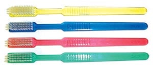 Oraline Pre-Pasted Disposable Toothbrush, Soft Nylon Bristles, Mint Flavor, Adult