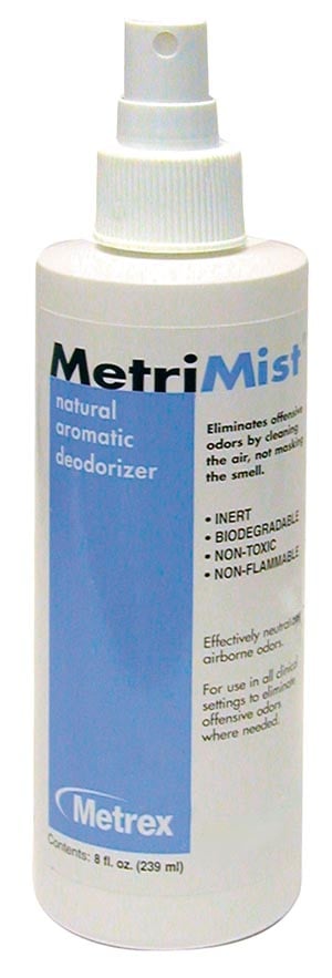 MetriMist Natural Aromatic Deodorizer Spray, Fresh Scented, 8 oz Bottle, 10-1158
