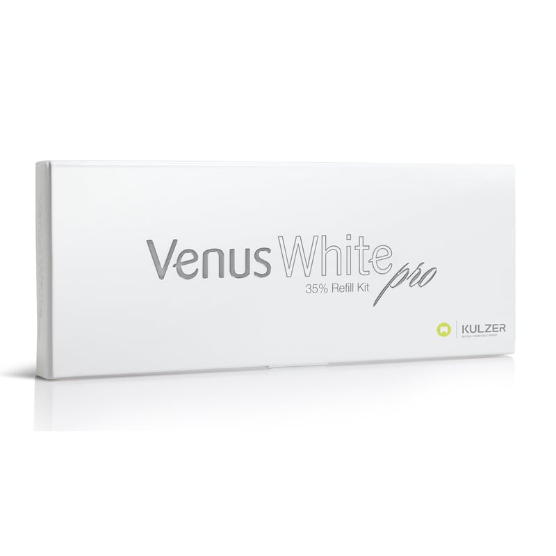 Venus White Pro 35% Carbamide Peroxide Take-Home Whitening Refill Kit, 3 x 1.2 mL Syringes, Mint, 40005462