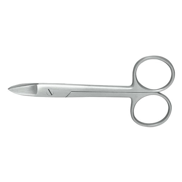 Nordent Crown and Collar Scissors, Straight, 4mm, 100mm Length