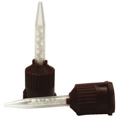 Premier Implant Cement Automix Dual Barrel Syringe Tips, Brown, 25/Pk, 3001451