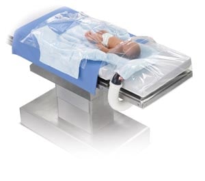 3M BAIR HUGGER UNDERBODY BLANKETS Model 555 Pediatric Large 36" x 33" 10/cs 55501