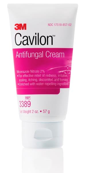 3M 3389 Antifungal Cream, 2 oz Tube, 24/Case