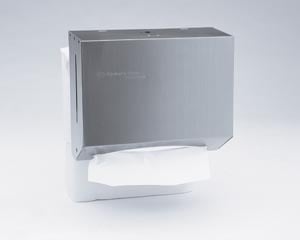 Kimberly-Clark ScottFold Compact Hand Towel Dispenser, Silver Stainless Steel, Wall Mount, 09216
