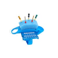 EndoRing II Hand-Held Endodontic Instrument with Metal Ruler, Blue, 1/Pk, ER2-S