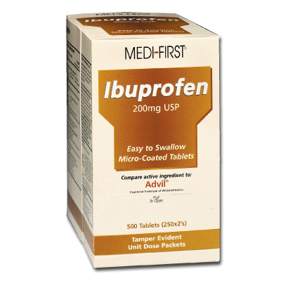 Ibuprofen 200 mg Tablets, 50 x 2 Count, DGC Inc., 01KEZKNVP79BT32KR01B8K43YR