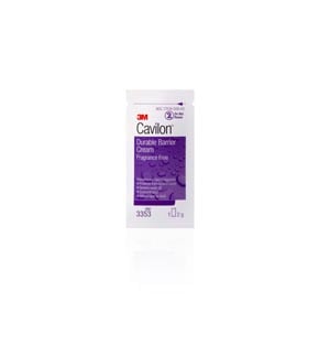 3M CAVILON Durable Barrier Cream, 2g Sachet, 20/Box, 12 Boxes/Case, 3353