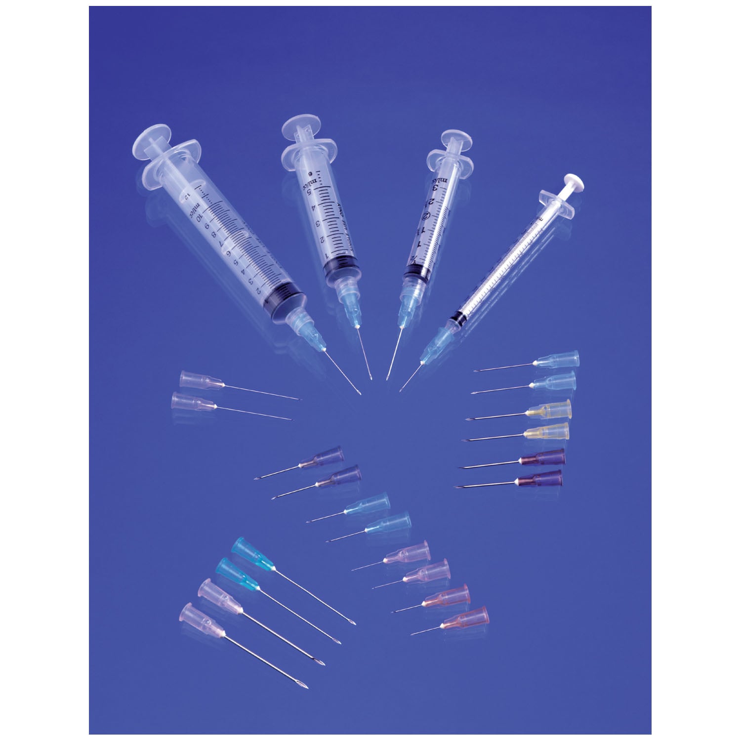 Exel Hypodermic Needle 18G x 1" Regular Bevel, Sterile, Pink, 100/Box, 26419