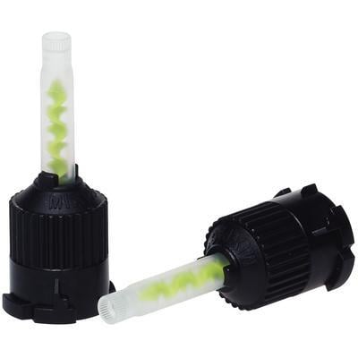 Ivoclar Vivadent MultiCore Flow Mixing Tips, Short, Green/Black, 10/Box, 683287