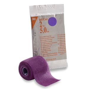 3M Scotchcast Soft Cast Casting Tape, Purple, 2" x 4 yds, 10/cs, 82102U
