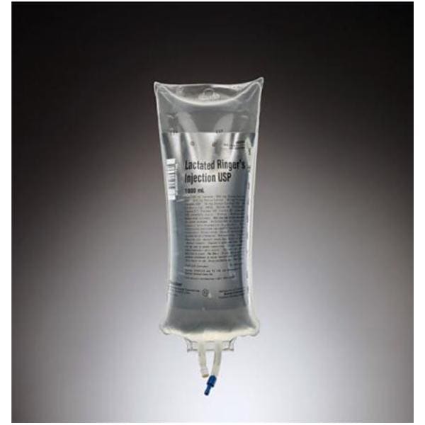 Lactated Ringer's Injection USP 1000 ml Viaflex Plastic Container, 14/Case, 2B2324X-CASE