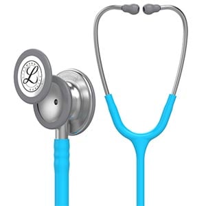 3M Littmann Classic III Stethoscope 5835, Turquoise Tube, 27"