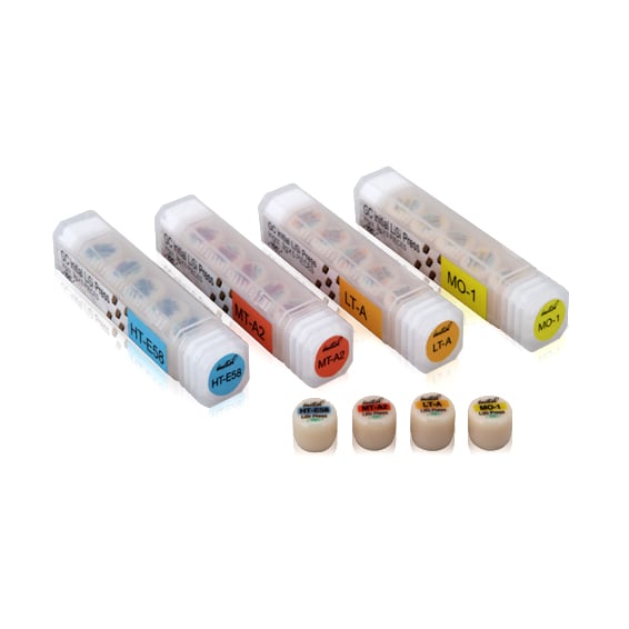 GC Initial LiSi Press Ingot, MT-B1, 3g, Pack of 5, 010331