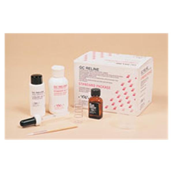 GC Reline Chairside Hard Denture Reline Material, Liquid Refill, 50 mL, 346191