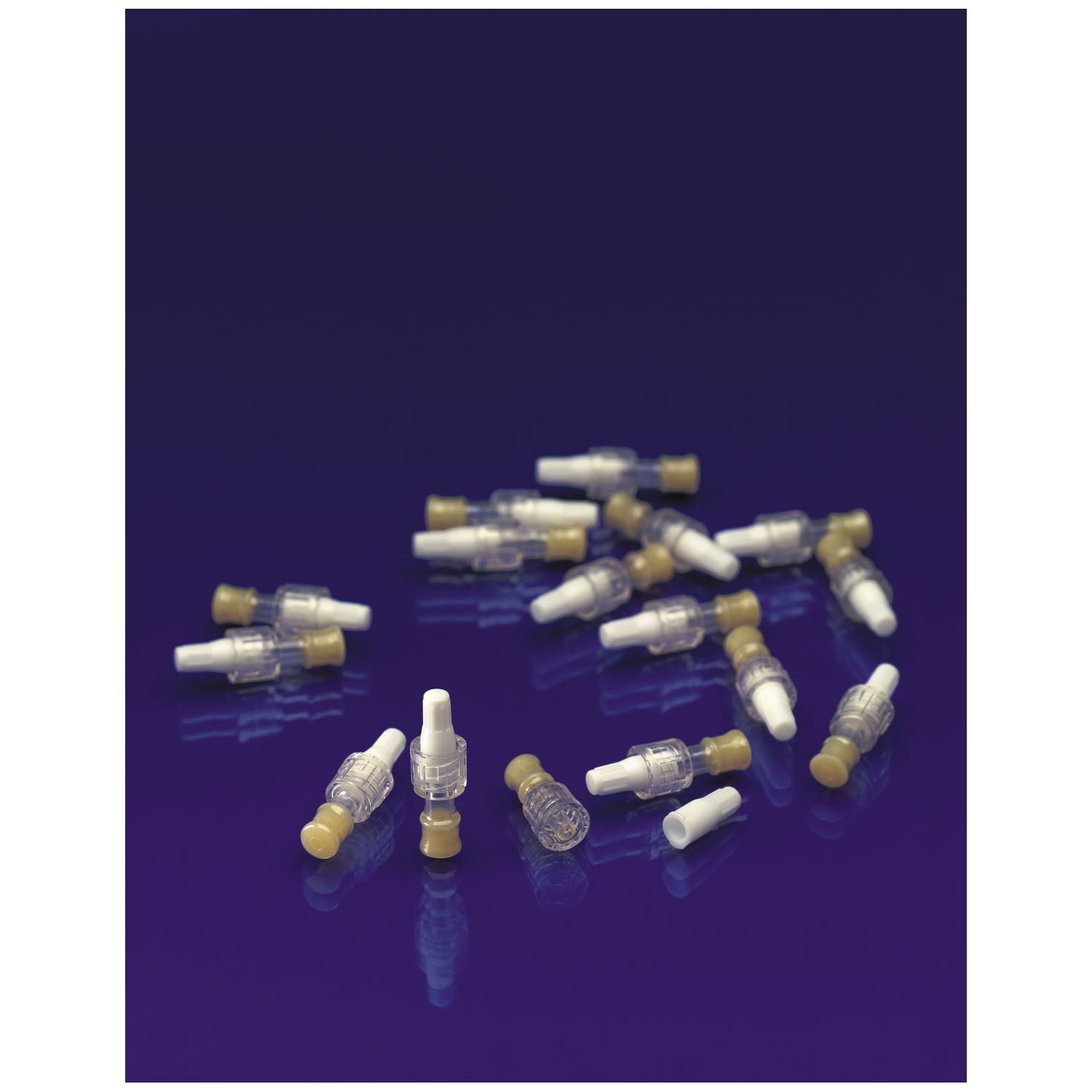 Exel Injection Plug Luer Lock Cap, Sterile, 50/Box, 26539