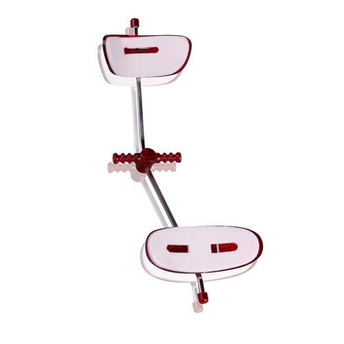 Ortho Corp Multi-Adjustable Facemask, Red, 01KG3QD9C9YY2WFV1X8XDD0FT5