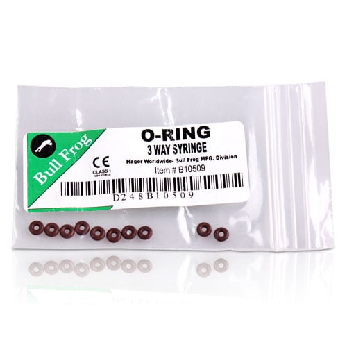 Hager Worldwide Uni-Syringe Replacement O-Ring, Small, 10/Pack, B10509