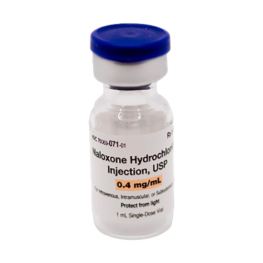 Naloxone Hydrochloride Injection, 0.4 mg/mL, 1 mL Single-Dose Vial