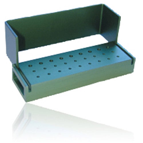 Axis Dental Bur Block 18FG/9RA Green