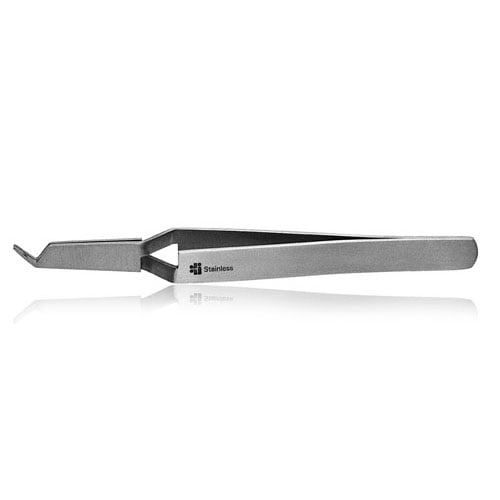 J&J Instruments Posterior Bracket Placer, 4.25" (4 1/4"), Orthodontic Instrument, 55-0009