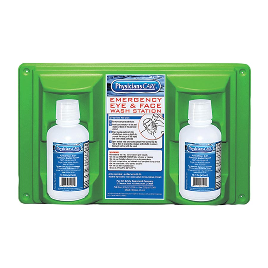 First Aid Only Eyewash Station Double 16oz