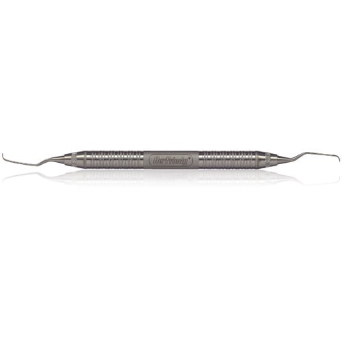 Hu-Friedy Curette Langer DE 3/4 Mini-Five #6 Handle, Satin Steel, 411892