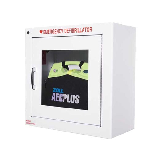 Zoll AED Plus Standard Metal Wall Cabinet with Alarm, 8000-0855