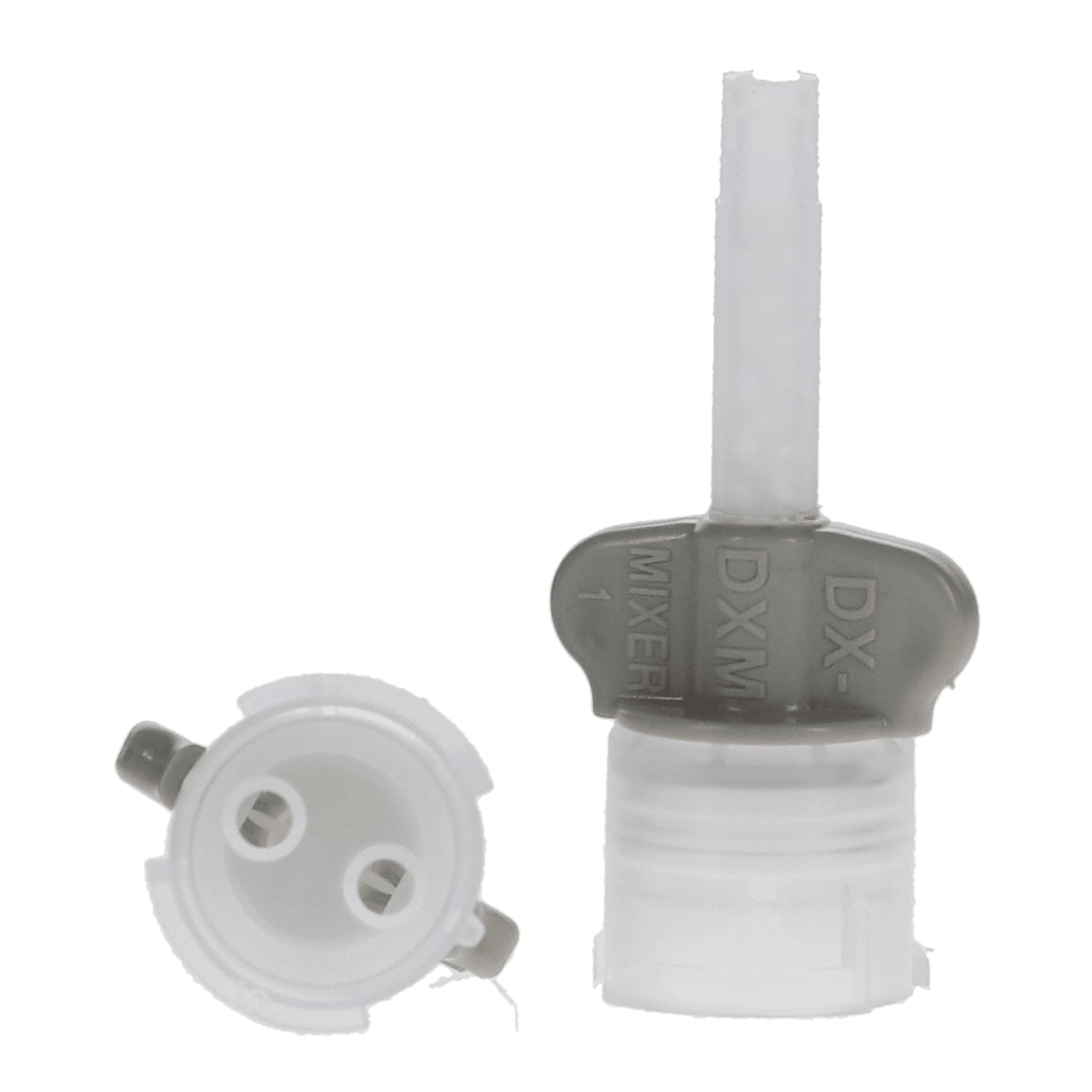 DX-Mixer HP Mixing Tips, Core Material, 1:1, #180, 2.5 mm, Gray Wings, 48/Pk, DX-4000CM
