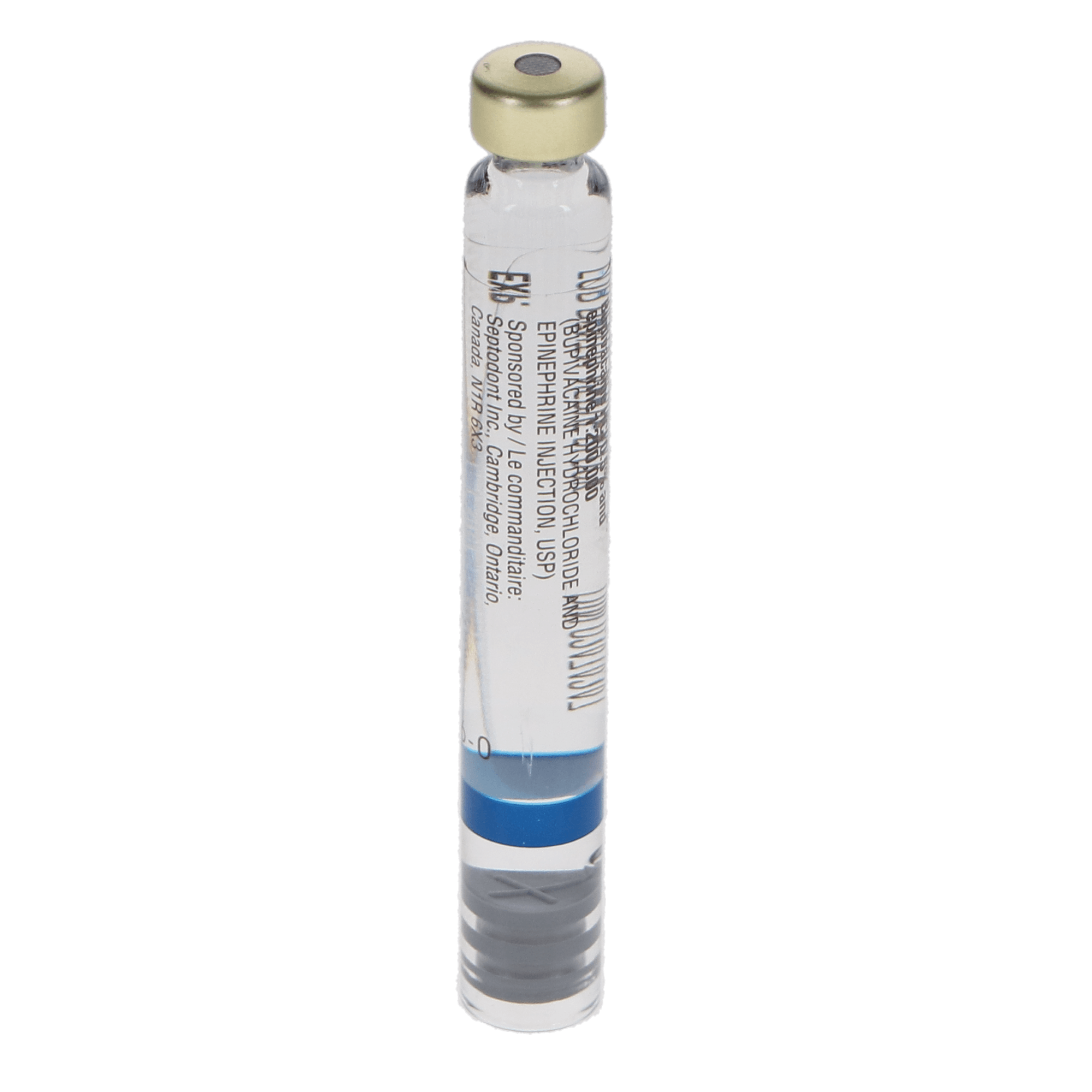 Cook-Waite Marcaine Bupivacaine HCl 0.5% with Epinephrine 1:200,000, 1.8 mL Dental Cartridges, 50/Pk, 99188