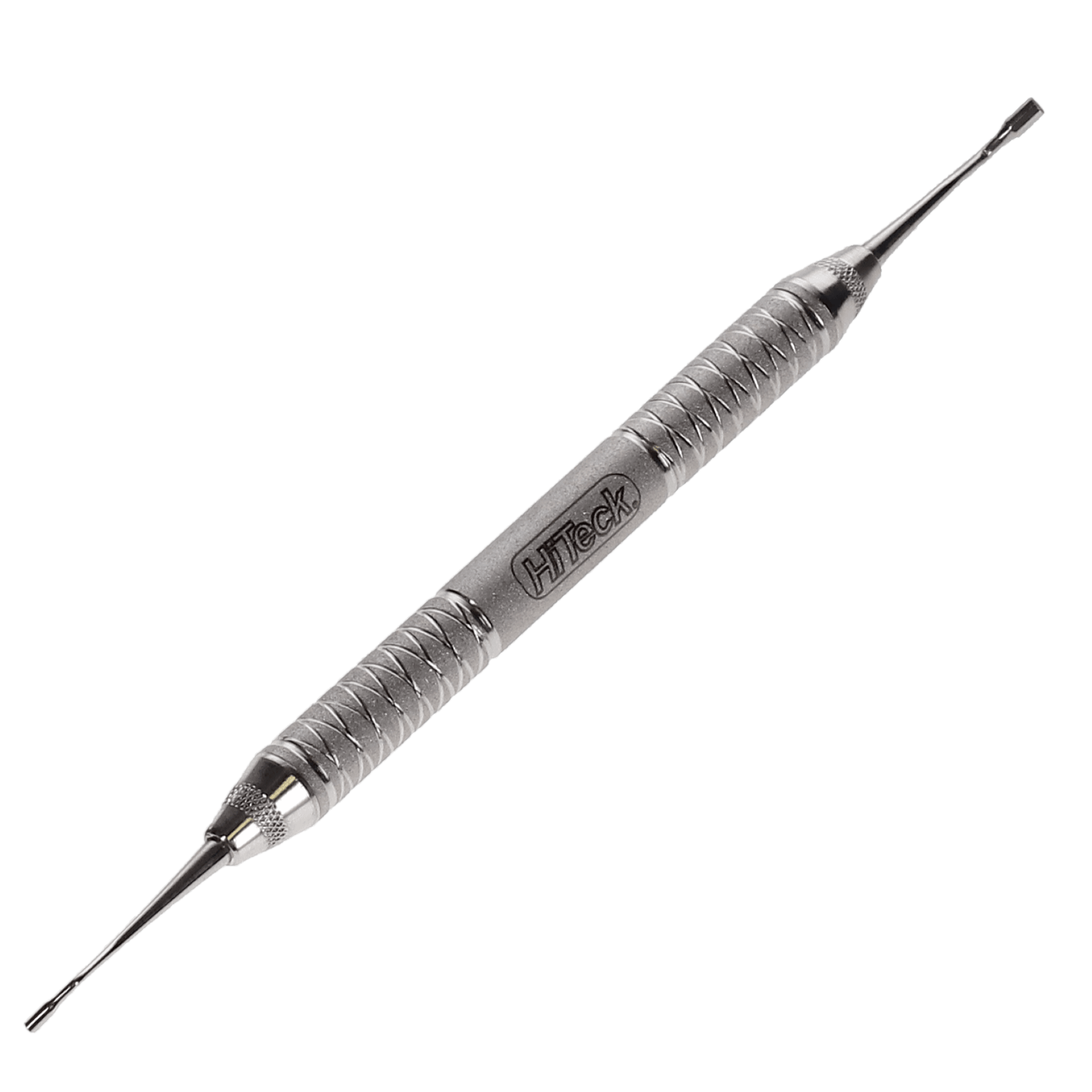 HiTeck 1/2 Serrated Plugger/Condenser, 1.5mm/2.5mm, Double-Ended, Stainless Steel, 2374