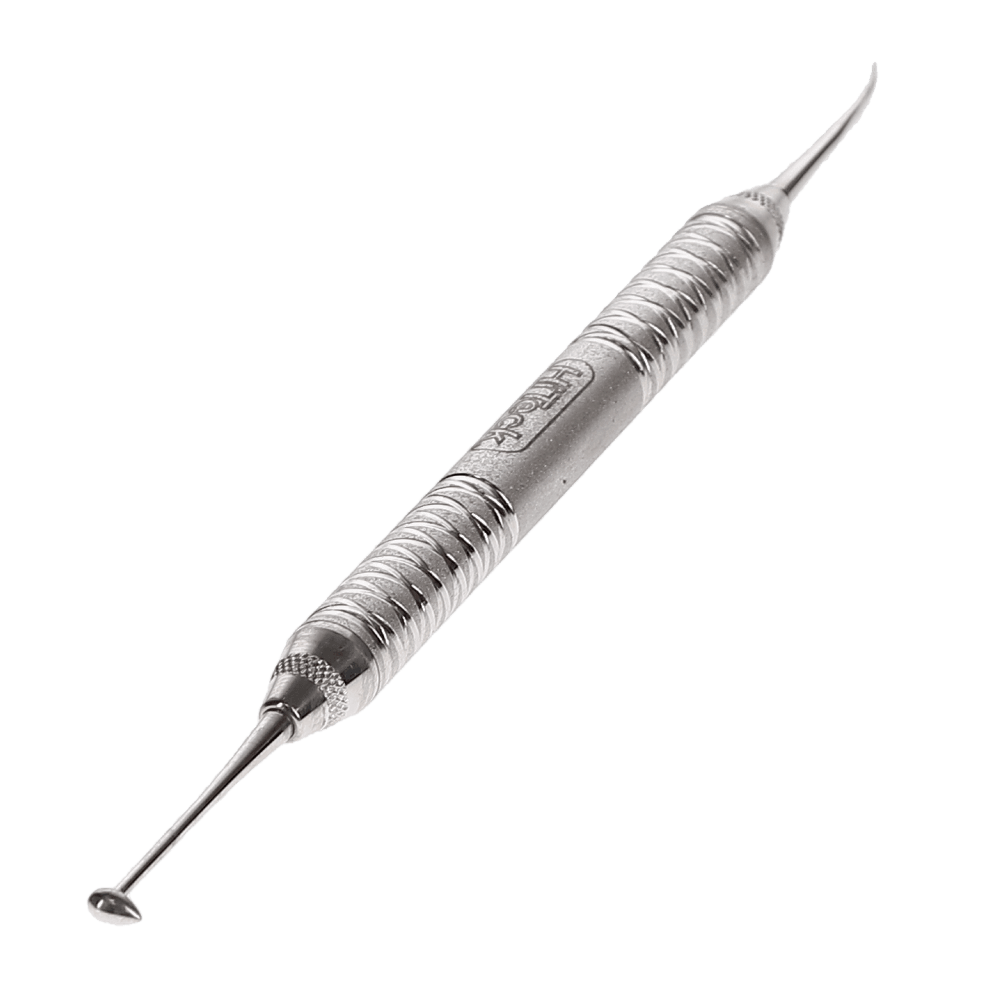 HiTeck Medical Instruments 2/29 Beavertail Burnisher, Double-Ended, 2.6mm/3.1mm Tips, Stainless Steel, 1916