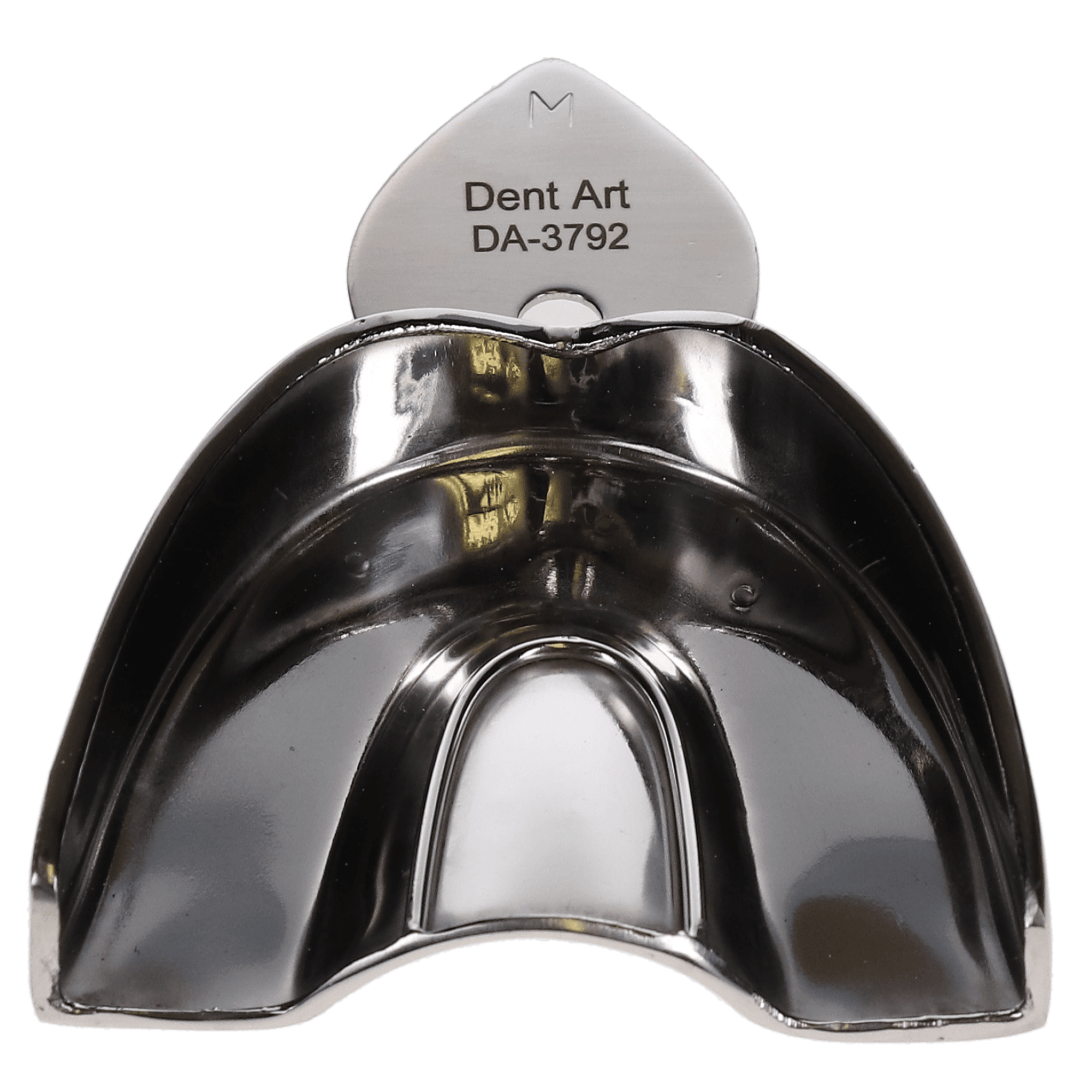 Solid Metal Impression Trays, Medium, 2/Pk, DA-3792
