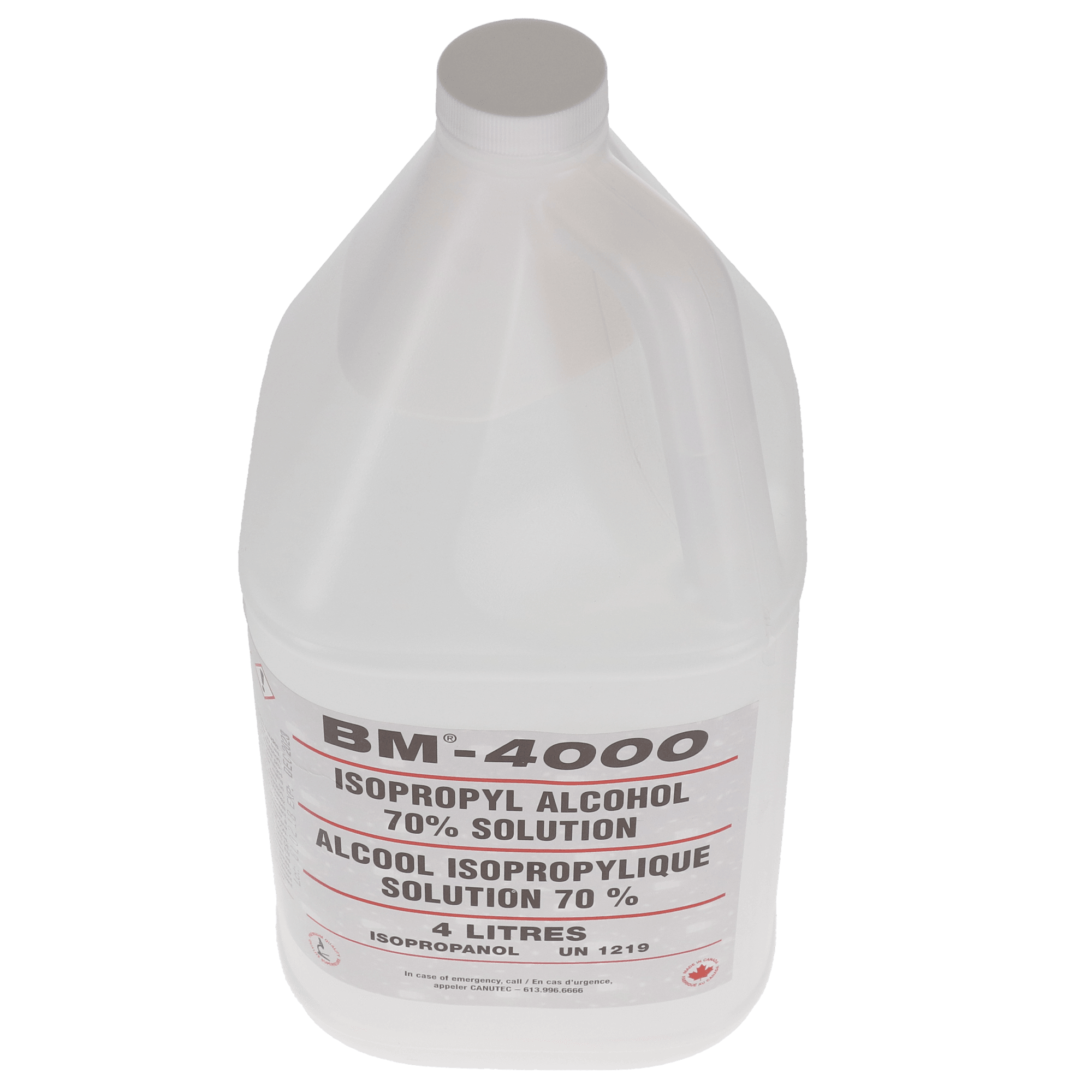 70% Isopropyl Alcohol, 4 L, 1/Pk, BM-4000