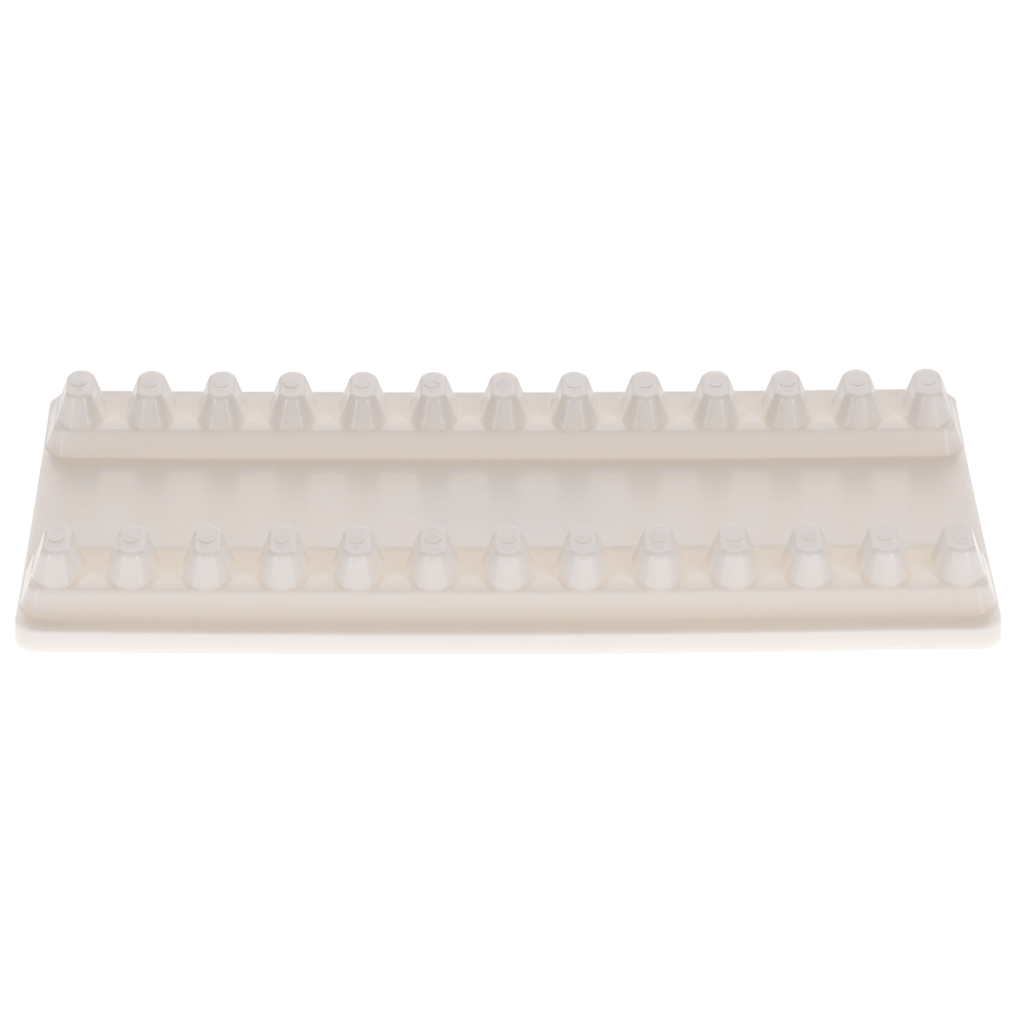 Plasdent Instrument Mat, Large, White, 12-Instrument Capacity, 7-1/2" x 4", 1/Pk, 400ML-1