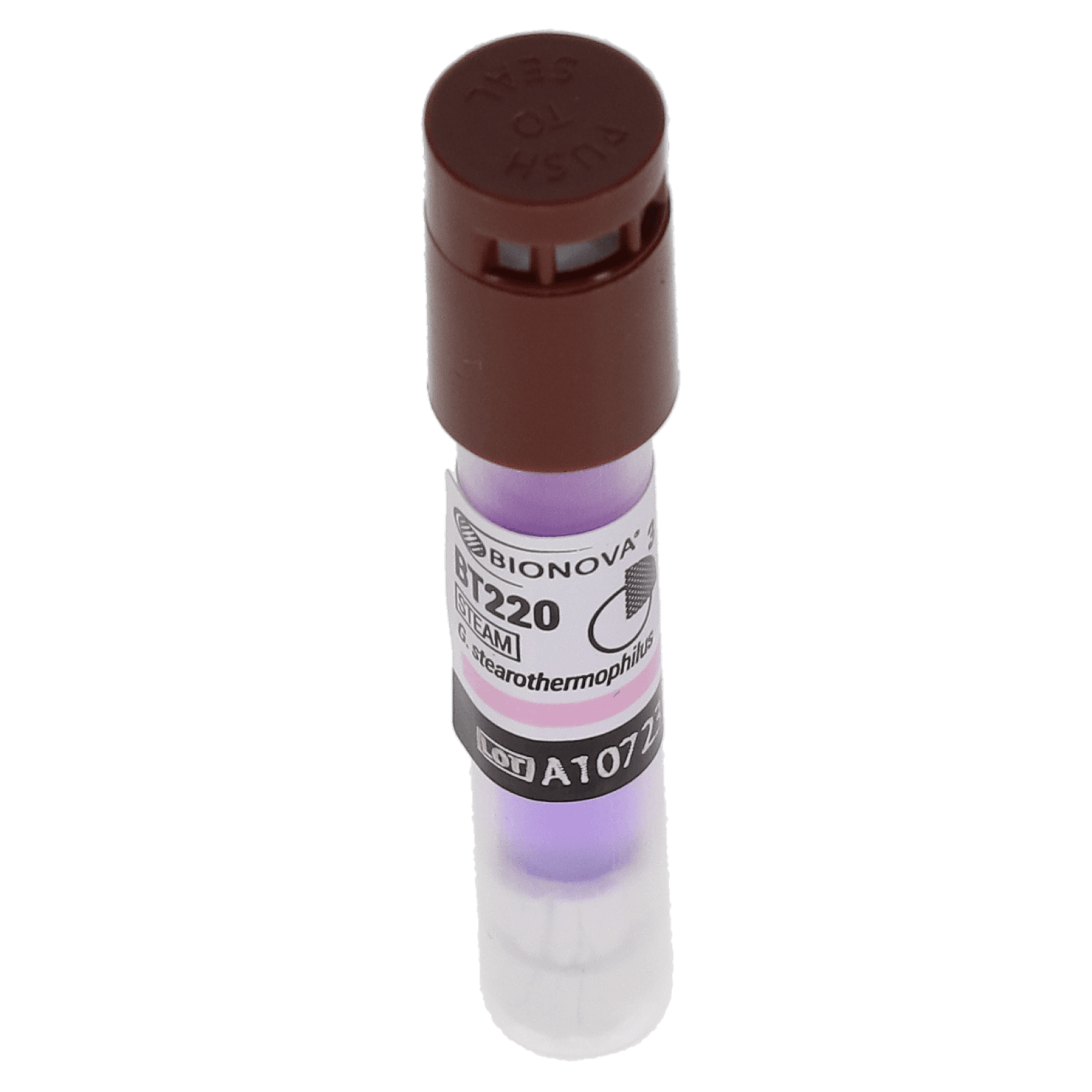 Terragene Biological Indicators, Rapid, 3hr, Brown, 50/Box, BT220