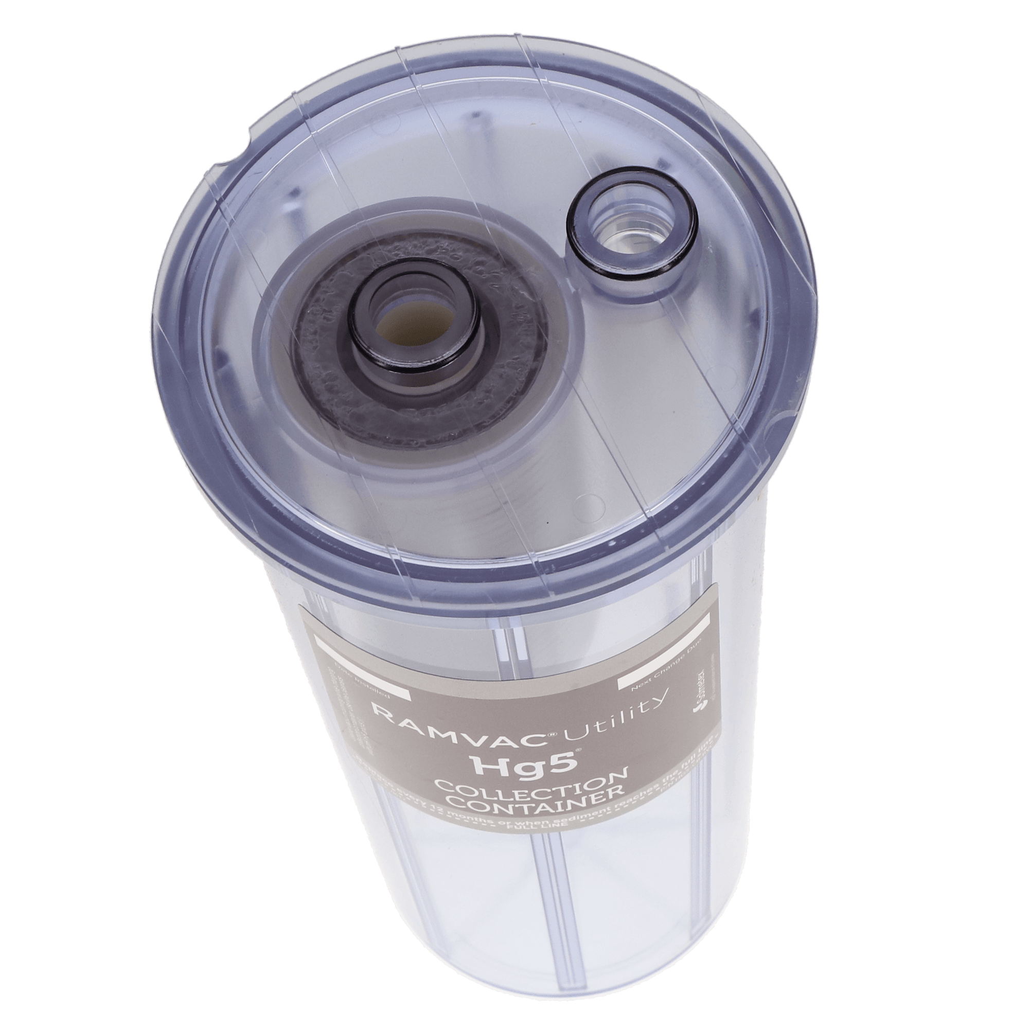 Solmetex RAMVAC Utility Hg5 Collection Container with Recycle Kit, HG5-CR-RVC
