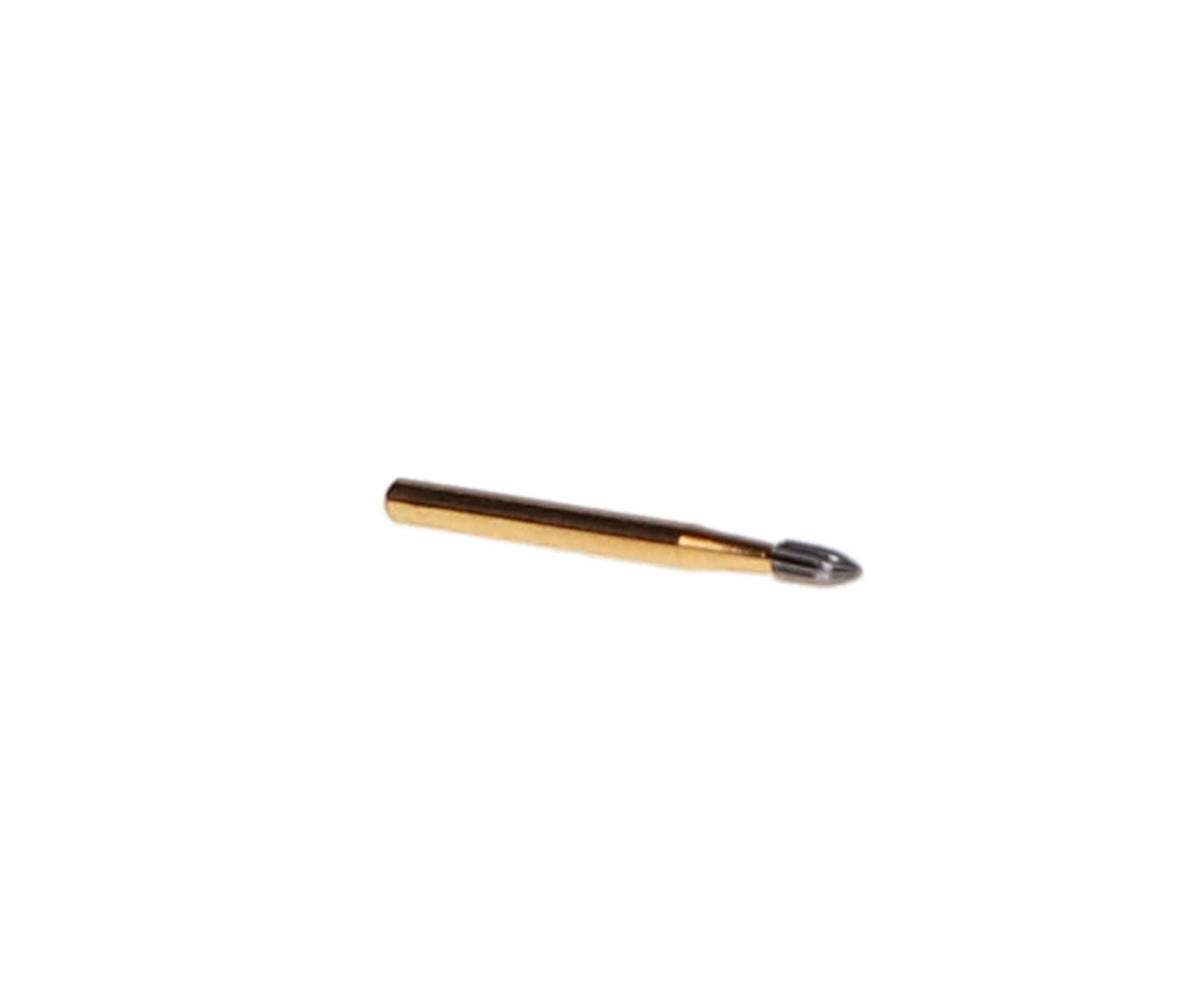 Dentsply Midwest Carbide Bur, FG, Trimming & Finishing, #7404, Egg Shape, 10/Pk, FG7404